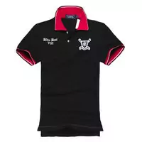 t-shirt hackett scratch eights wise man 2013 polo high collar viii black